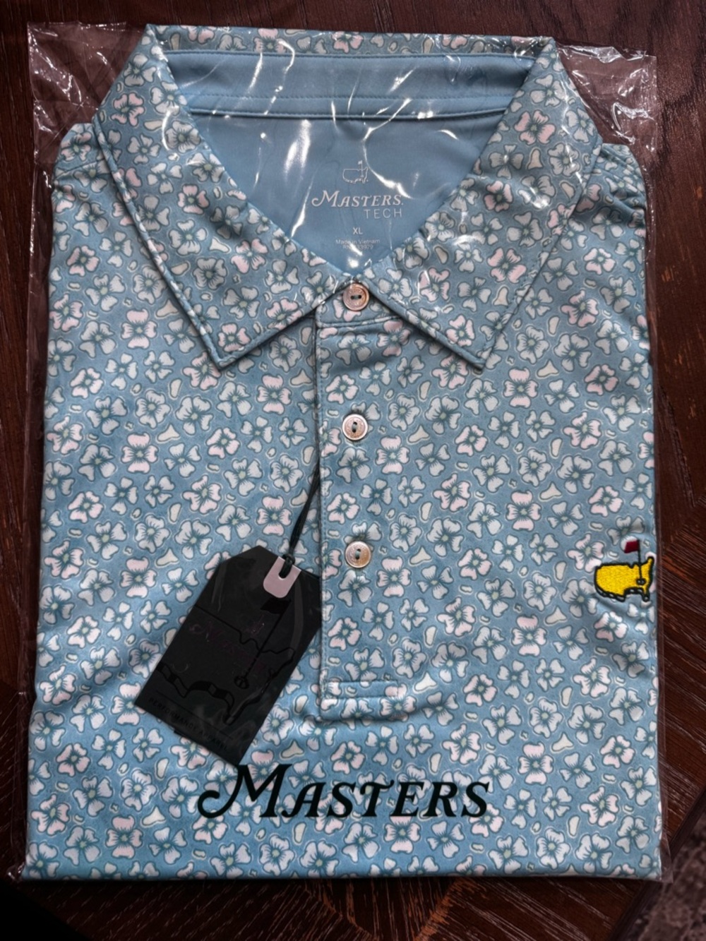 New Masters Tech Men’s Polo Shirt 2026 Augusta National Golf Club Size XL